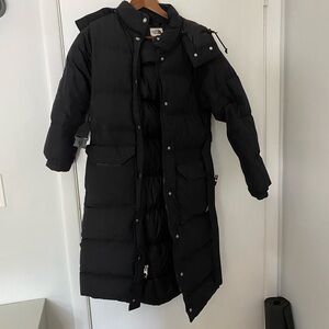 The North Face Women's Long Black Puffer Jacket